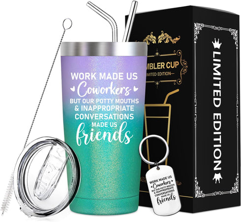 20oz Tumbler Cup - Leaving Good Bye Gift for Coworker